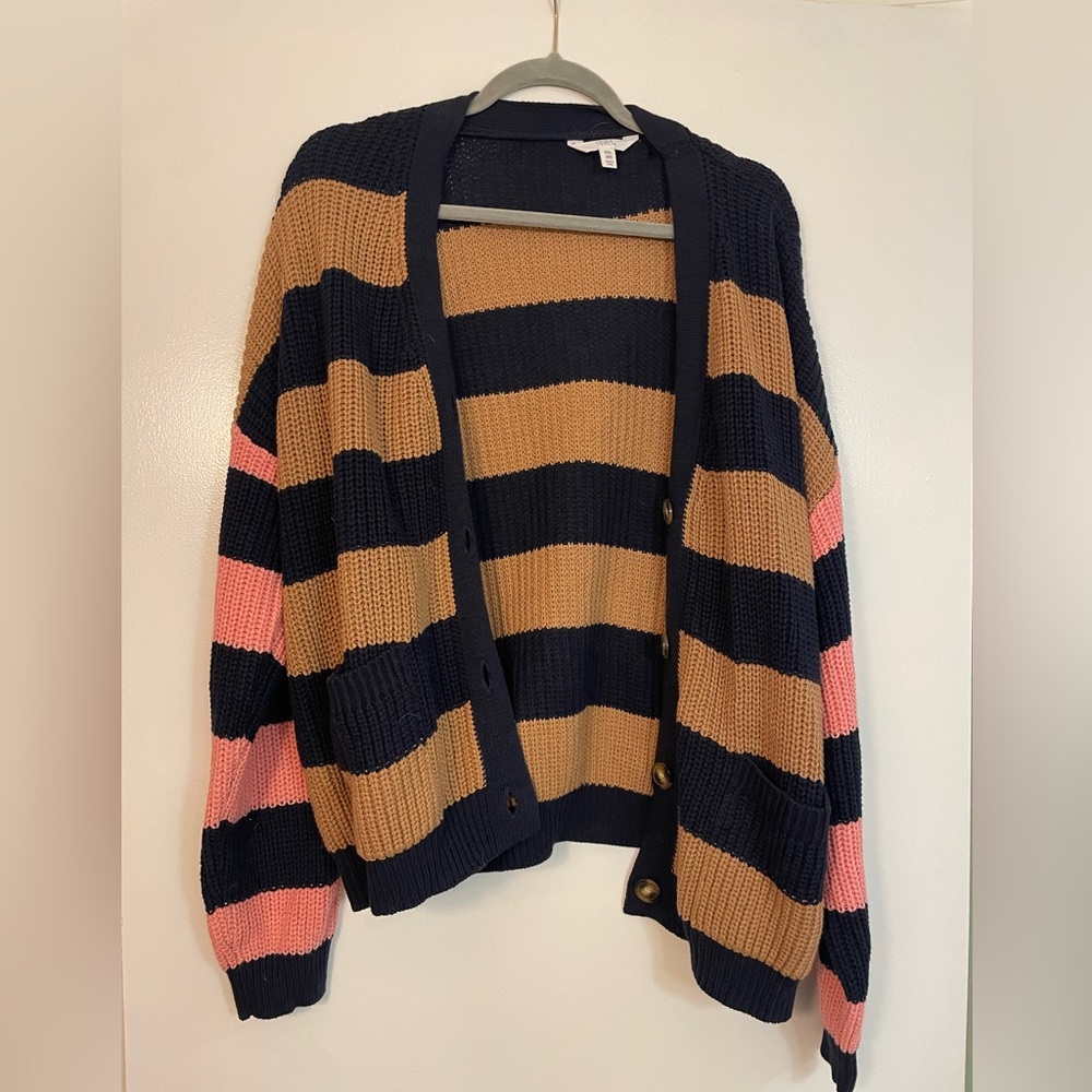Striped cardigan